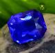 Natural Certified Rare Royal Blue Spinel 11.00ct Emerald Cut 14mm Loose Gemstone