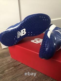 New Balance Turf Athletic Baseball Shoes Kids 5 Royal Blue Rare