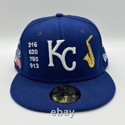 New Era Local Market 2021 Kansas City KC Royals Error Hat Size 7 1/2 RARE