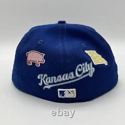 New Era Local Market Kansas City KC Royals Error Hat Size 7 1/2 RARE