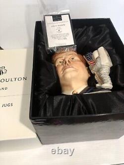 New In Box with COA Rare Royal Doulton Character Jug JOHN F. KENNEDY D7246