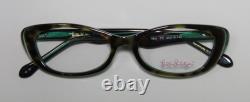 New Lilly Pulitzer Tavi Cat Eye Plastic Arms Rare Eyeglass Frame/glasses/eyewear