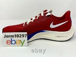 New Men's Nike Air Zoom Pegasus 37 Premium Men's Red Royal Shoes CQ9908 600 Rare