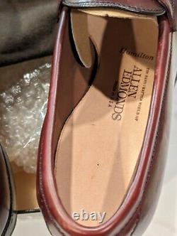 New NOS VTG Rare Allen Edmonds Shell Cordovan Loafers 8.5 D M Shoes Hamilton