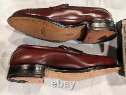 New NOS VTG Rare Allen Edmonds Shell Cordovan Loafers 8.5 D M Shoes Hamilton