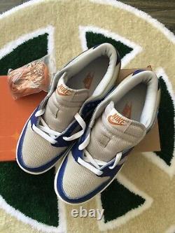New Nike Dunk 2003 Low Pro Ny Knicks Rare Vintage Sports Royal Mesa Orange 8
