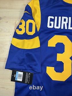 New Rare Vintage Todd Gurley Mens Blue Medium Limited Nike Stitched Jersey NWT