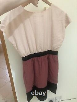 New Rare Zara Black, Pink Color block Dress ASO Royal Pippa Small