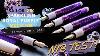 Nib Testing Of The Sailor Le Pro Gear 21k Sparkling Royal Purple N In Music Nib