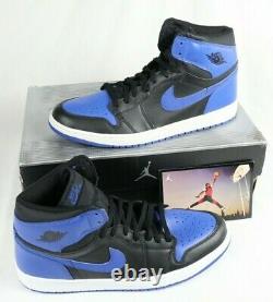 Nike Air Jordan 1 (I) Retro Royal 2001 Black/Blue Sz 13 RARE Vintage 136066-041