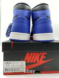Nike Air Jordan 1 Retro Royal 2013 Black/Blue Size 11 RARE Vintage 555088-085