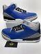 Nike Air Jordan 3 Retro Varsity Royal Cement Size 14 Blue Black Rare Ct8532-400