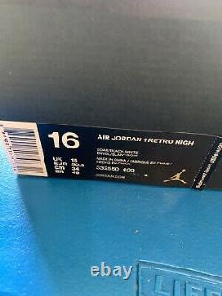 Nike Air Jordan Retro 1 OG SZ 16 High Rare Air Soar Royal Blue 332550-400