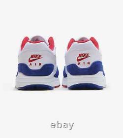 Nike Air Max 1 Patriotic Men Size 80 Royal Blue New Comfortable Rare USA