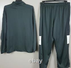 Nike Basketball Warm Up Track Suit Jacket + Pants Cool Grey Rare New (size 4xl)