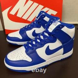 Nike Dunk High Game royal Shoes Rare US 8.5 Authentic From JAPAN
