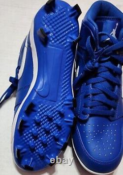 Nike Jordan 1 Men Size 7.5 Retro MCS Game Royal White AV5354-401 Cleats Rare New