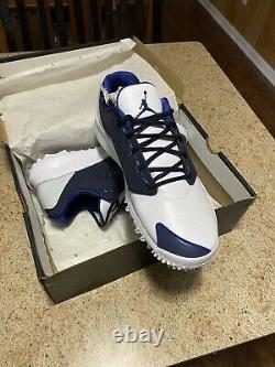 Nike Jordan Trainer ST Golf Shoes AH7747-101 Men's Size 13 Deep Royal Blue Rare