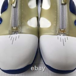 Nike SHOX STUNNER PR PREMIUM white/royal Vintage'02 NIB RARE 15.5 READ