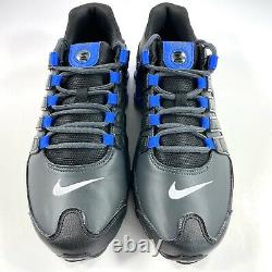 Nike Sportswear Shox NZ EU Rare Sample Black Royal Blue White 501524-028 Men's 9
