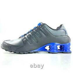 Nike Sportswear Shox NZ EU Rare Sample Black Royal Blue White 501524-028 Men's 9