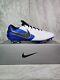 Nike Tiempo Legend 8 Elite Fg Mens Soccer Cleats Size 8.5 White Hyper Royal Rare