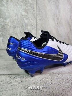 Nike Tiempo Legend 8 Elite FG Mens Soccer Cleats Size 8.5 White Hyper Royal Rare