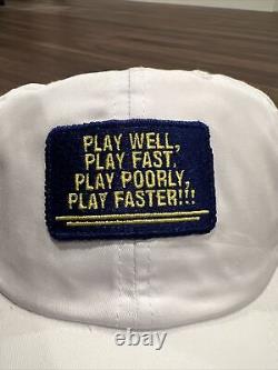 Nwt Seminole Golf Club Imperial Hat Brand New Play Well Play Fast Rare Members