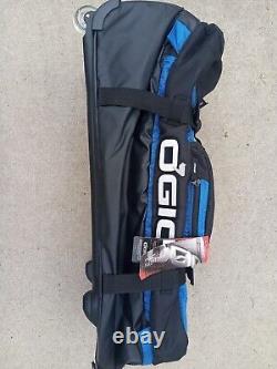 Ogio Sport RARE VTG Pepsi JPEG Royal Wheeled Duffel Bag 108 Liter Capacity NEW