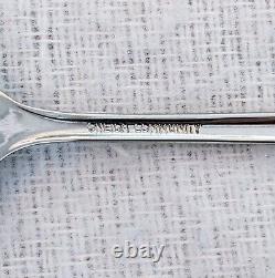 Oneida Community Royal Flute Stainless 6 inch Set of 6 Teaspoons Rare