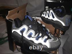Osiris shoes d3 2001 NEW CHARCOAL/BLACK/ROYAL BLUE RARE SZ 11? Vtg skate? 62