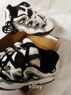 Osiris shoes d3 2001 white/black RARE mens SZ 9? Vtg skate NEW? 62