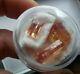 Ouro Preto Imperial Topaz Rough & Cut Gem From Same Crystal! Rare Offering