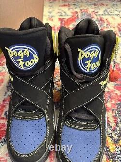 Patrick Ewing x Dogg Pound Black/Royal/Lemon Basketball Shoes Size 13 Rare