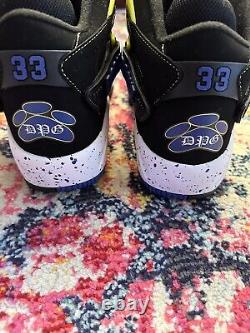 Patrick Ewing x Dogg Pound Black/Royal/Lemon Basketball Shoes Size 13 Rare