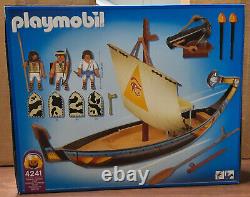 Playmobil 4241 NEW! SEALED! Royal Ship Egypt 2008 Exc. Condition RARE! Giftable
