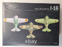 RARE 1/48 Eduard Royal Class R0003 Polikarpov I-16 / Triple Combo