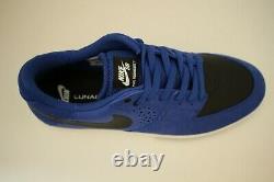 RARE 2013 Nike Paul Rodriguez 7 SB Suede/Leather Skate Shoes 2 Laces Game Royal
