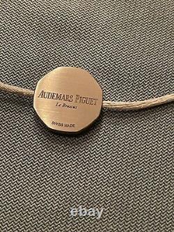 RARE! Audemars Piguet ROYAL OAK Stainless Steel Green Dial Bracelet! Authentic