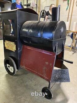 RARE Chattanooga Choo-Choo ROYAL CHEF LITTLE TRAIN BBQ GRILL- Never Used50's60's