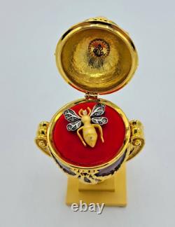 RARE Joan Rivers Imperial Treasures II The Lost Treasure Egg Bee Pin New