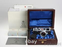 RARE LIMITED LEICA M6 ROYAL WEDDING EDITION WITH MATCHING SILVER 35mm NICE