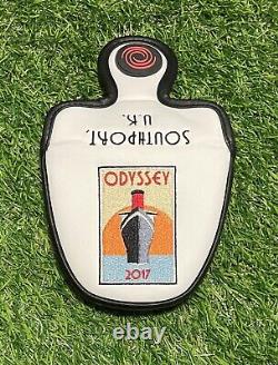 RARE NEW Odyssey 2017 Open Champ Royal Birkdale Southport U. K. Mallet Headcover