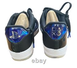 RARE! New DS Nike Air Force 1 X Playstation 18 QS Black Royal Blue Mens Size 12