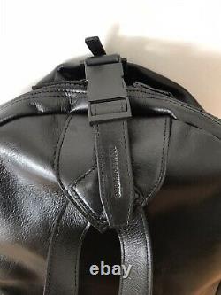 RARE New Royal Republiq Black Leather Backpack Travel Laptop BAG RRP$450