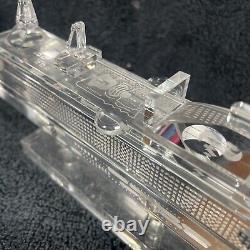 RARE PRINCESS CRUISE LINE Crystal Model Ship Royal Princess 8.5 New In Box