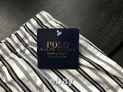 RARE Polo Ralph Lauren Pajama Set Long Sleeve Embroidered Crest Logo XL