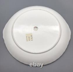 RARE Royal Albert Flowers Of The Month Large Circular Serving Plate 1984