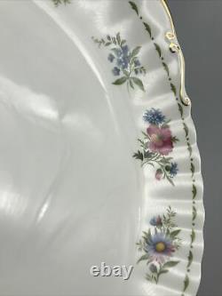 RARE Royal Albert Flowers Of The Month Large Circular Serving Plate 1984