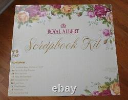 RARE Royal Albert Old Country Roses Vintage Scrapbook Kit